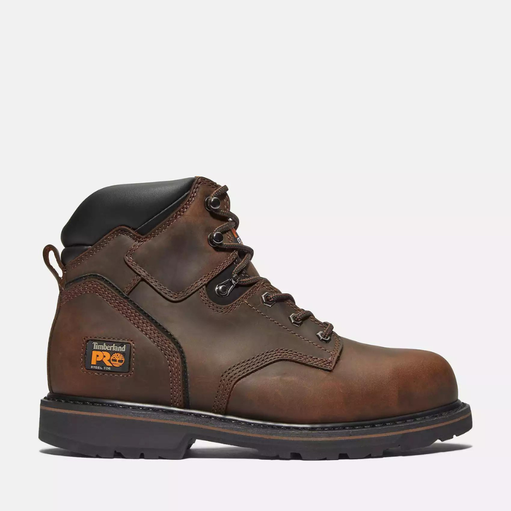 Timberland Pro Pit Boss 6-inch Gaucho Oiled Full-Grain Steel Toe Leather Boots from Columbia Safety